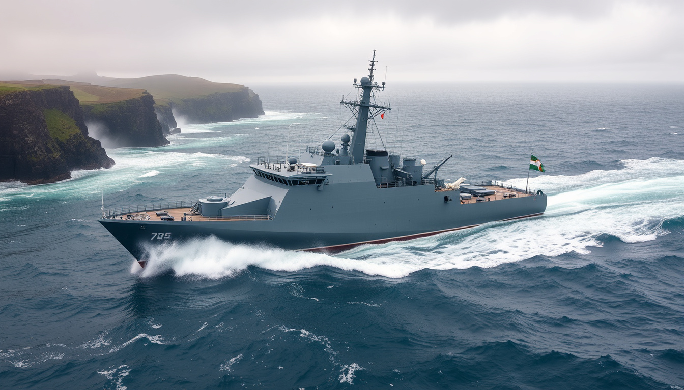 Irish Naval Vessel Procurement Plans – 2025 Status and Combat Shift