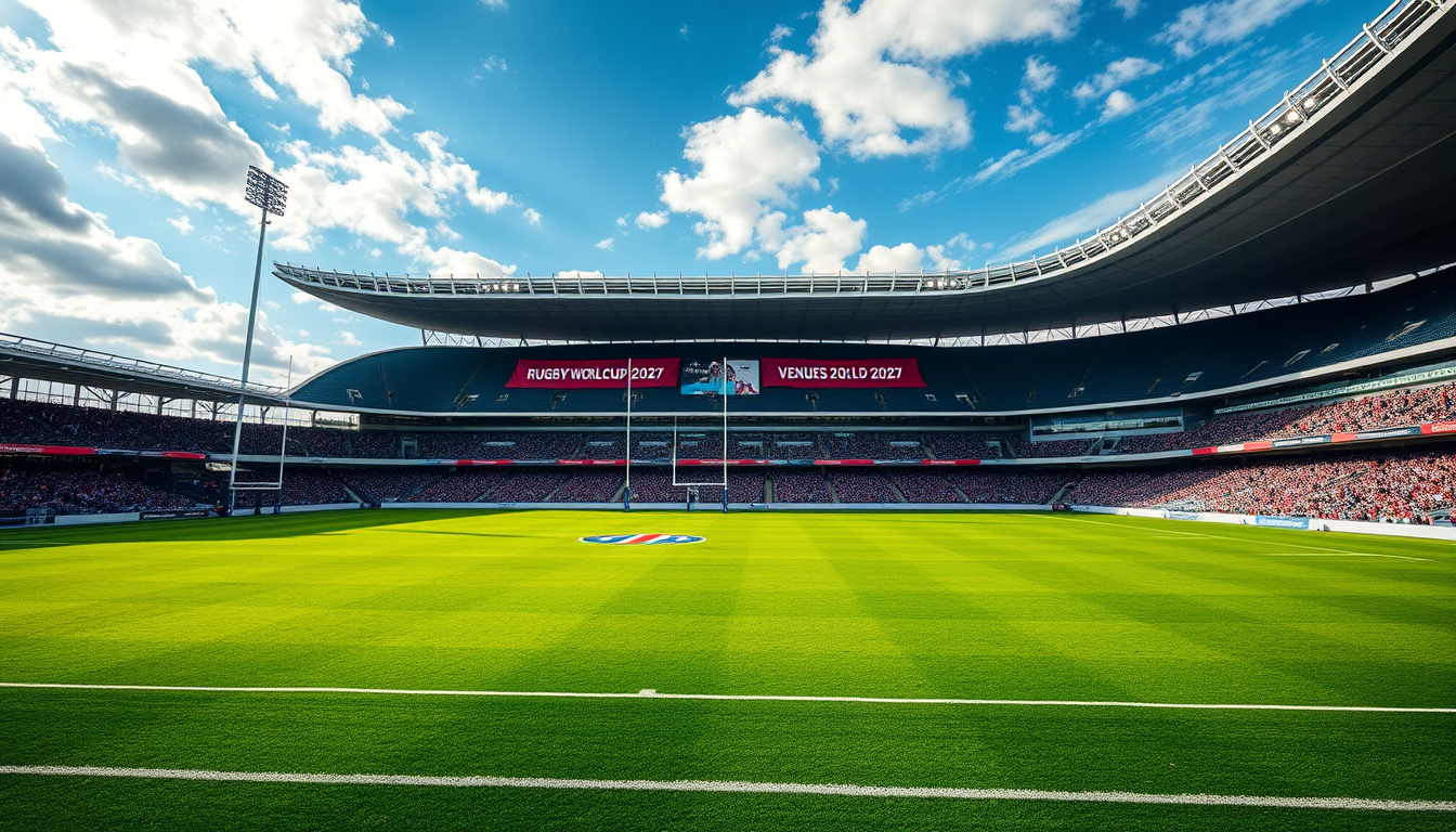 Rugby World Cup Fixtures 2027: Schedule, Dates & Venues