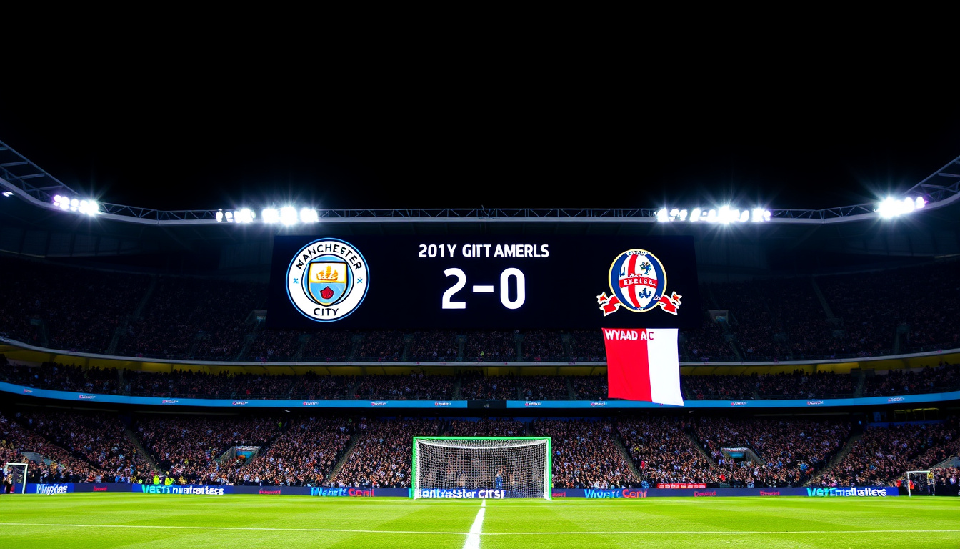 Man City vs Wydad AC Lineups: Confirmed XIs, 2-0 Win