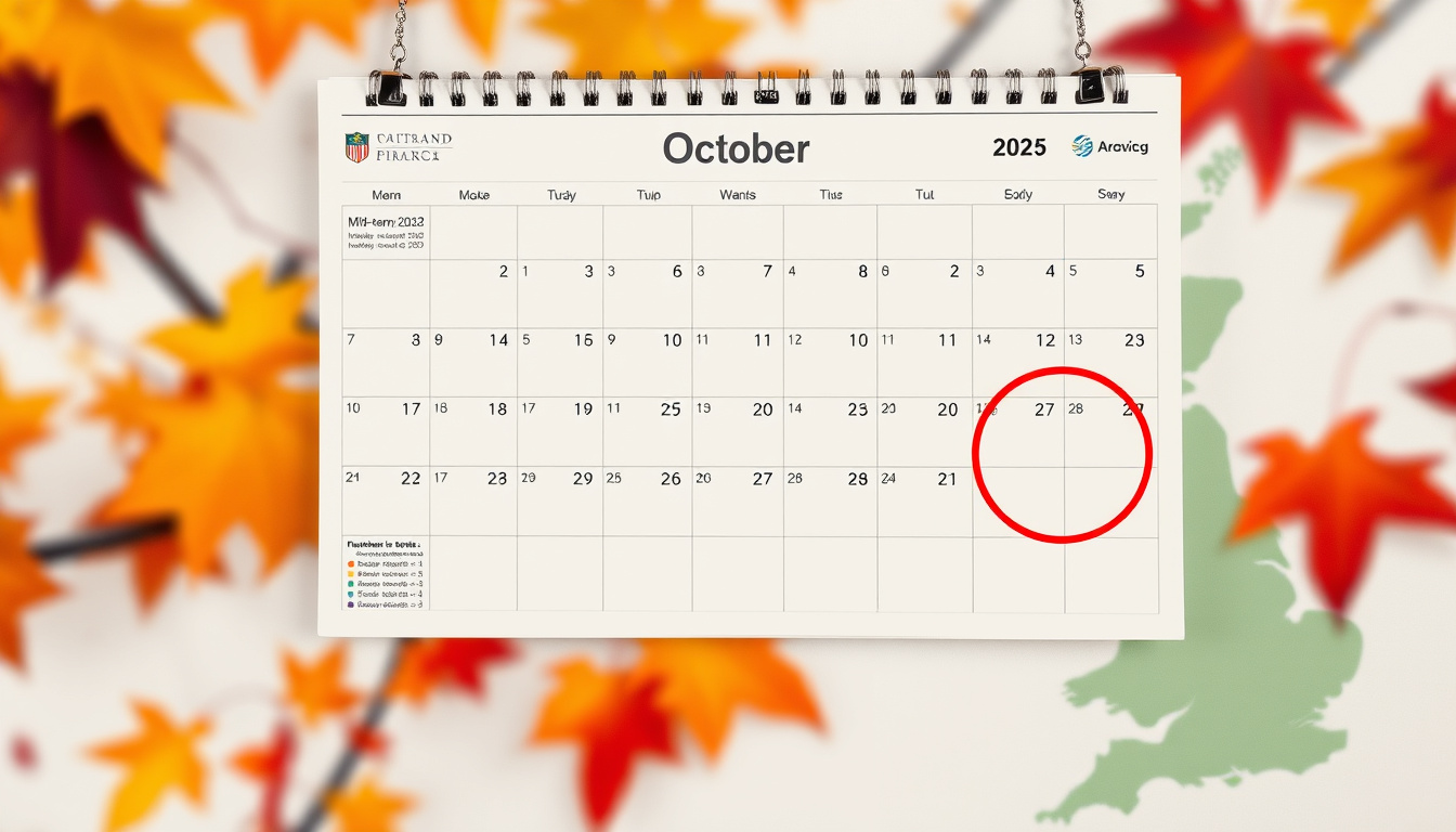 October Mid Term 2026: Ireland & UK School Holiday Dates
